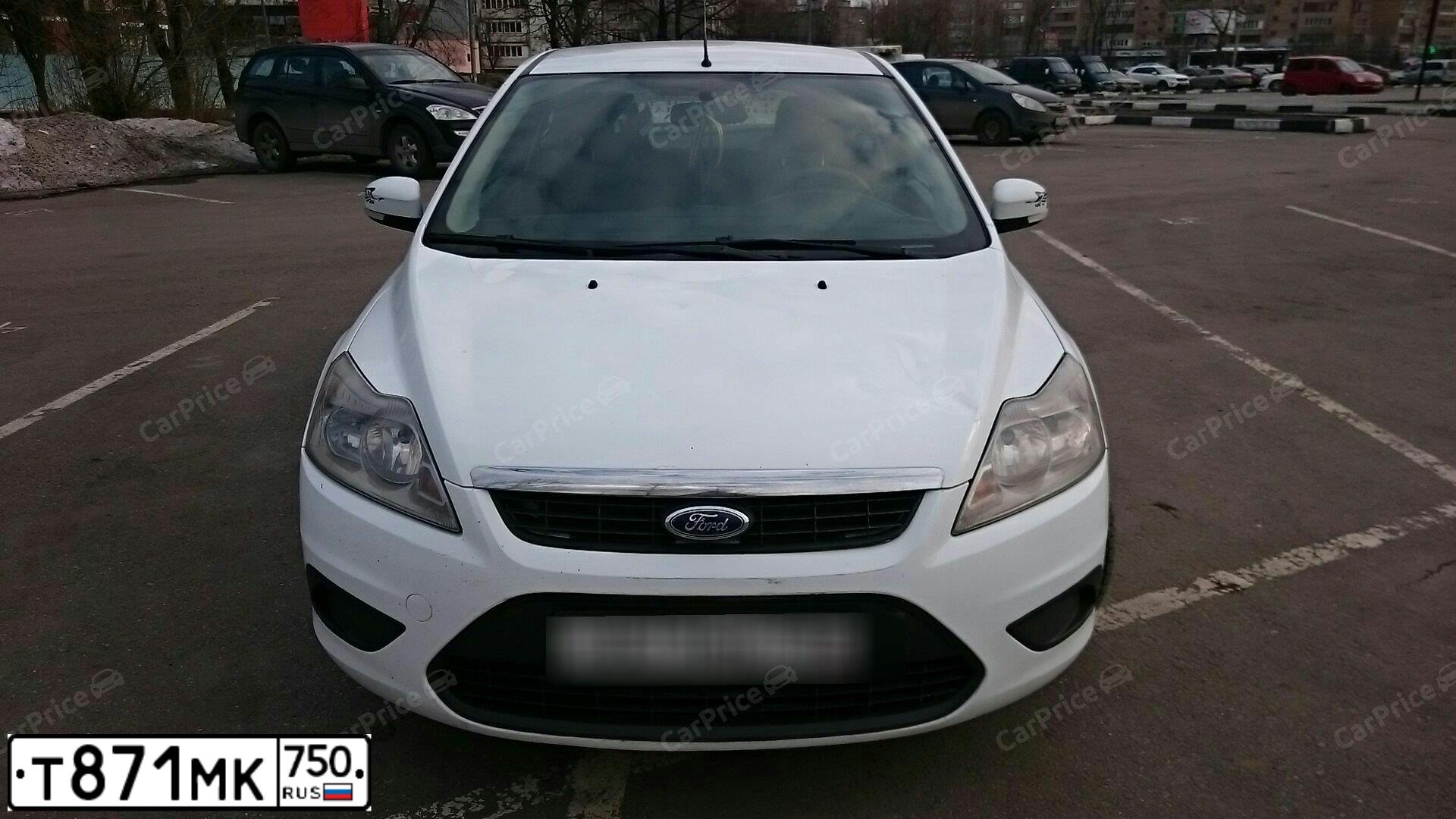 Фото автомобиля FORD FOCUS, 2008 — госномер С901АВ761. Цвет: Белый
