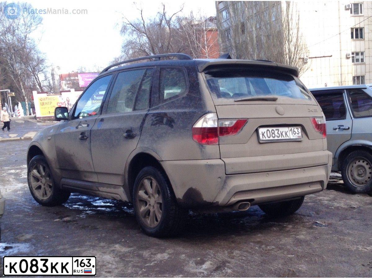 Фото автомобиля LADA 2172 PRIORA, 2010 — госномер К083КК163. Цвет: Сине-Черный