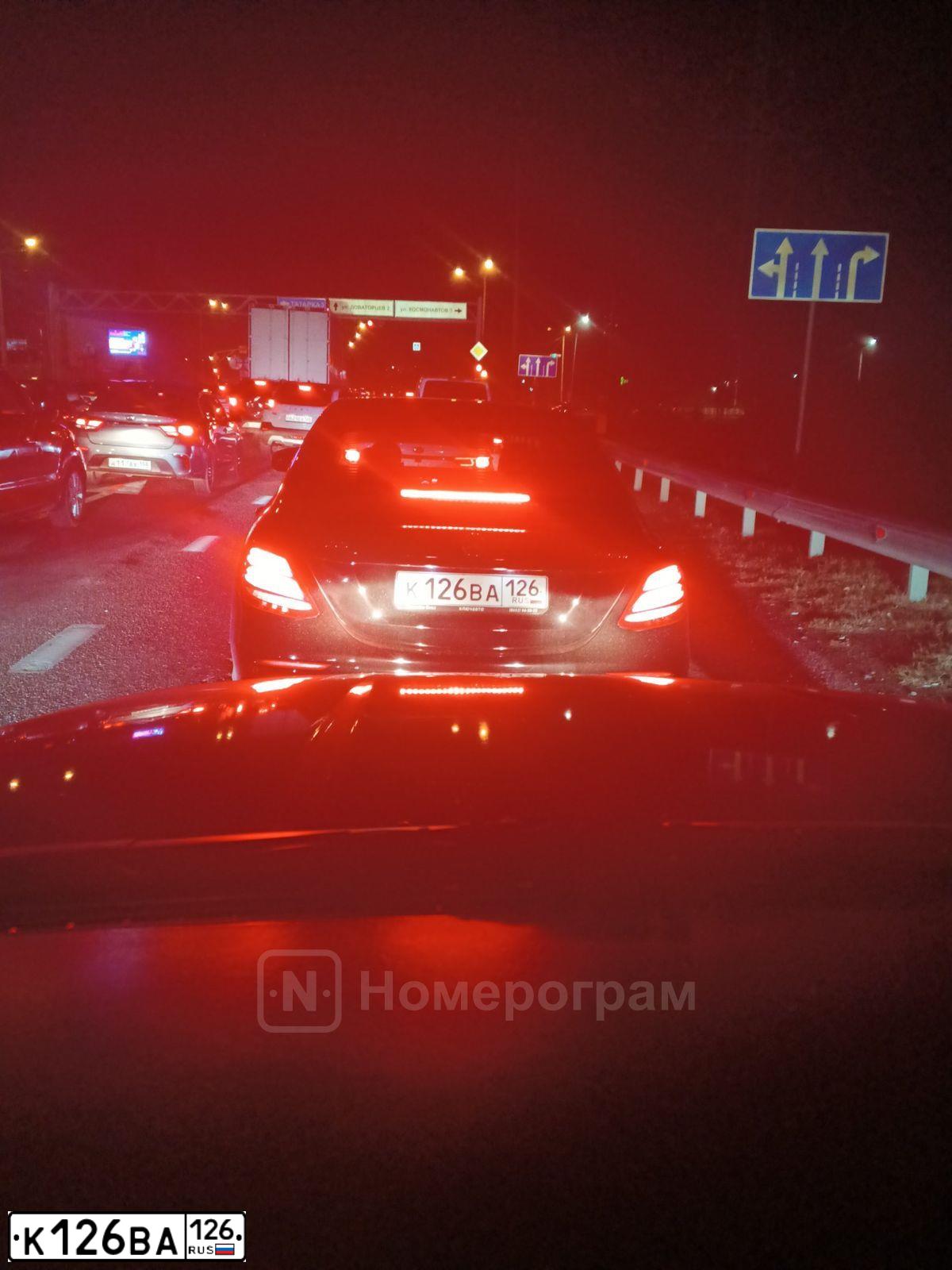 Фото автомобиля MERCEDES CL-KLASSE, 2007 — госномер К126ВА126. Цвет: ЧЕРНЫЙ