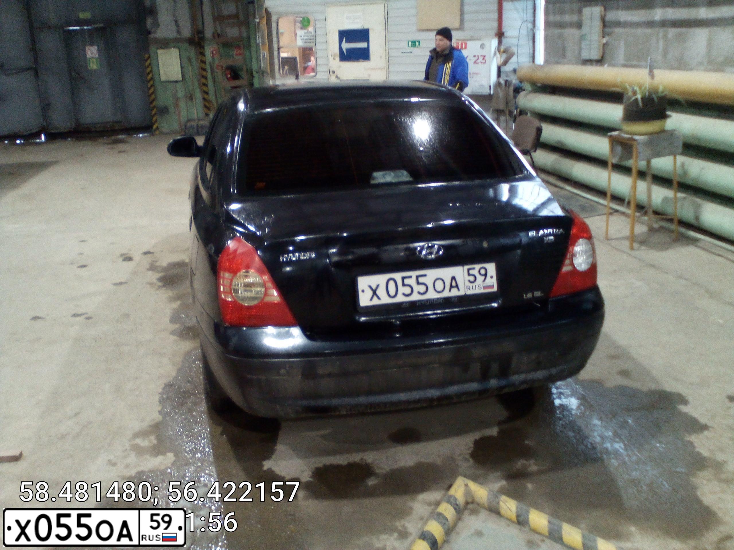 Фото автомобиля KIA CERATO, 2012 — госномер В790КУ159. Цвет: ЧЕРНЫЙ