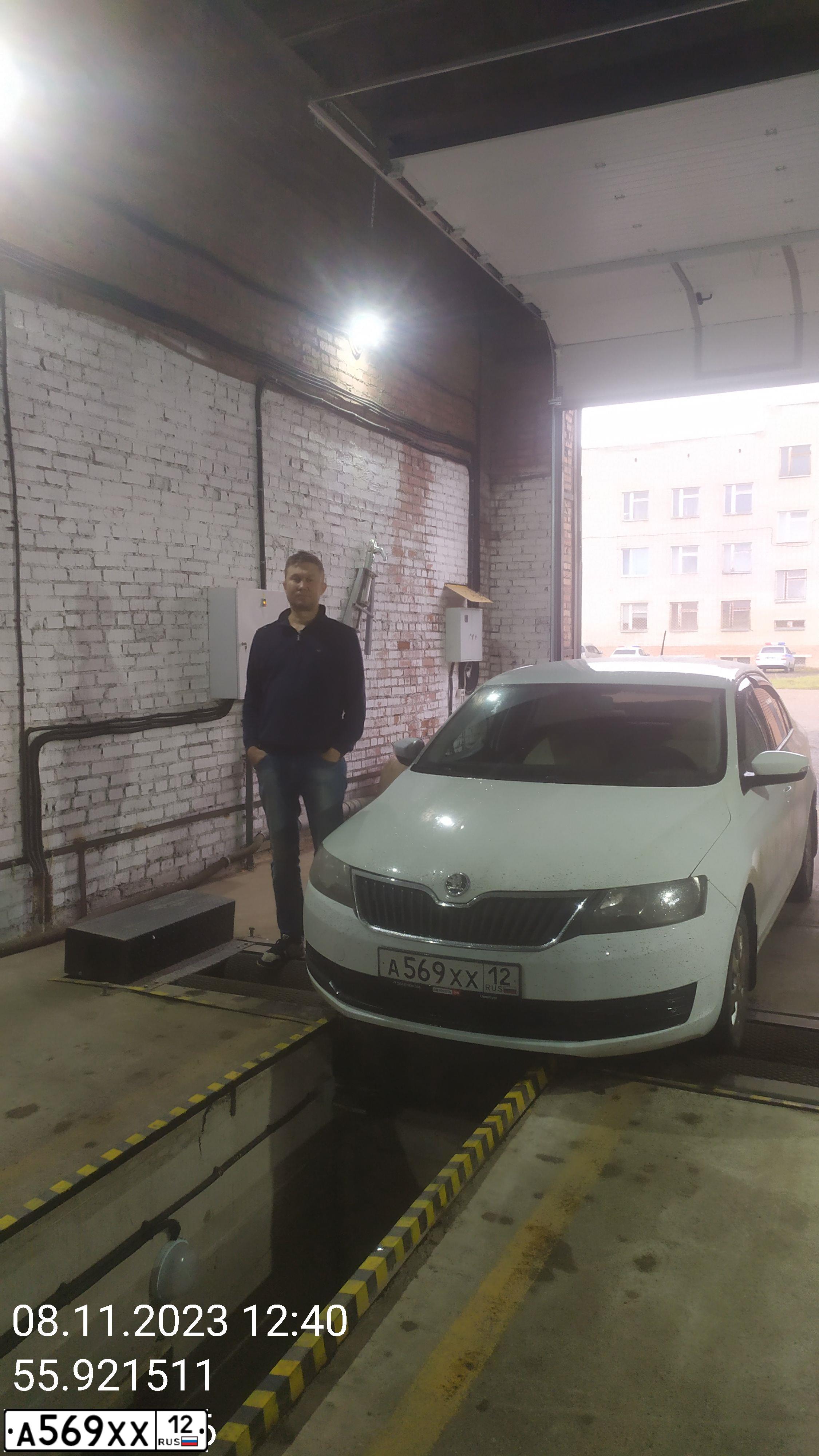 Фото автомобиля SKODA RAPID, 2018 — госномер К894ОО702