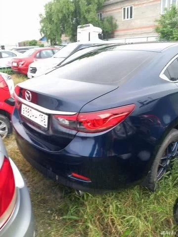 Фото автомобиля MAZDA 6, 2015 — госномер В980НН156. Цвет: синий