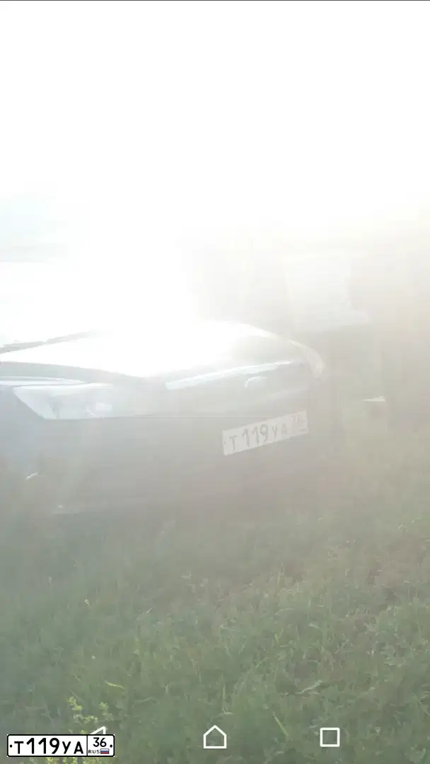 Фото автомобиля FORD FOCUS, 2008 — госномер Т119УА36. Цвет: Темно-синий