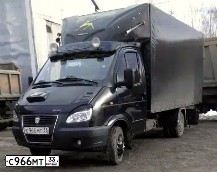 Фото автомобиля GAZ 3302 EL, 2008 — госномер А551УВ37. Цвет: ЧЕРНЫЙ
