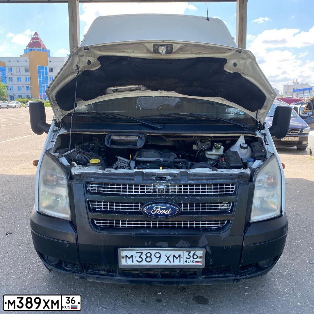Фото автомобиля FORD TRANSIT, 2013 — госномер М677МУ82. Цвет: Белый