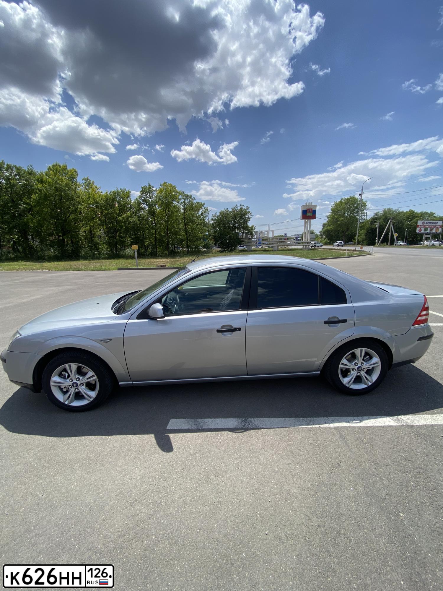 Фото автомобиля FORD MONDEO, 2006 — госномер Е786АО93. Цвет: СЕРЫЙ