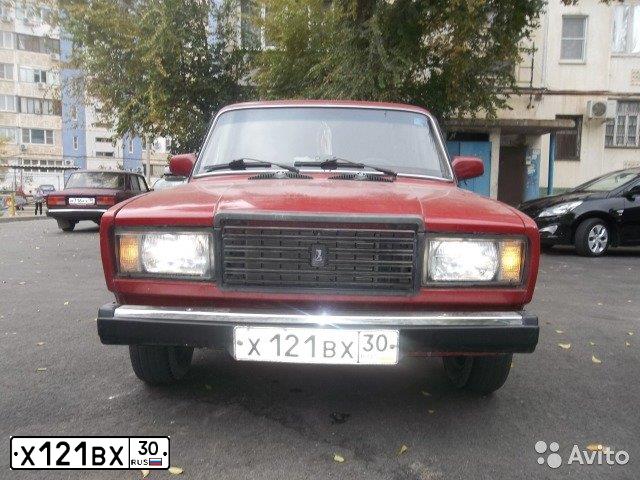 Фото автомобиля LADA 2107, 1998 — госномер В222КТ30. Цвет: ТЕМНО-КРАСНЫЙ