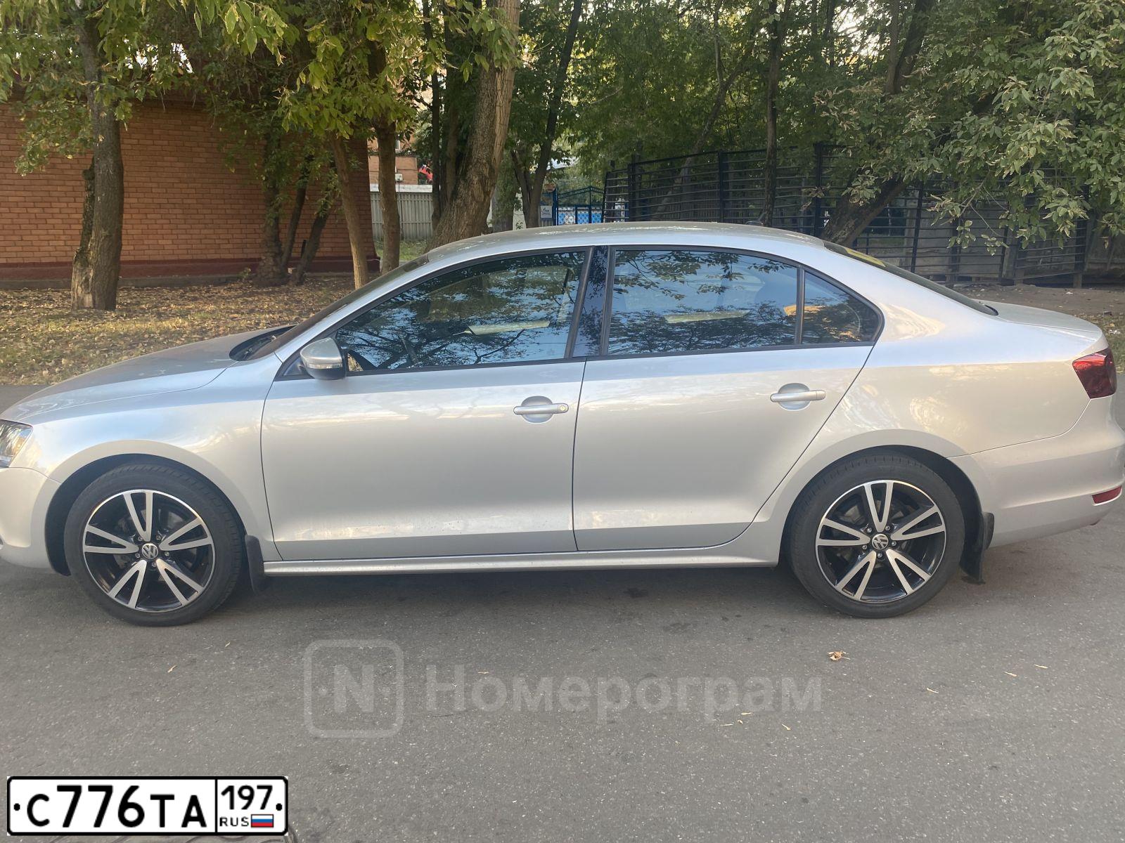 Фото автомобиля VOLKSWAGEN JETTA, 2011 — госномер С776ТА197. Цвет: СЕРЕБРИСТЫЙ