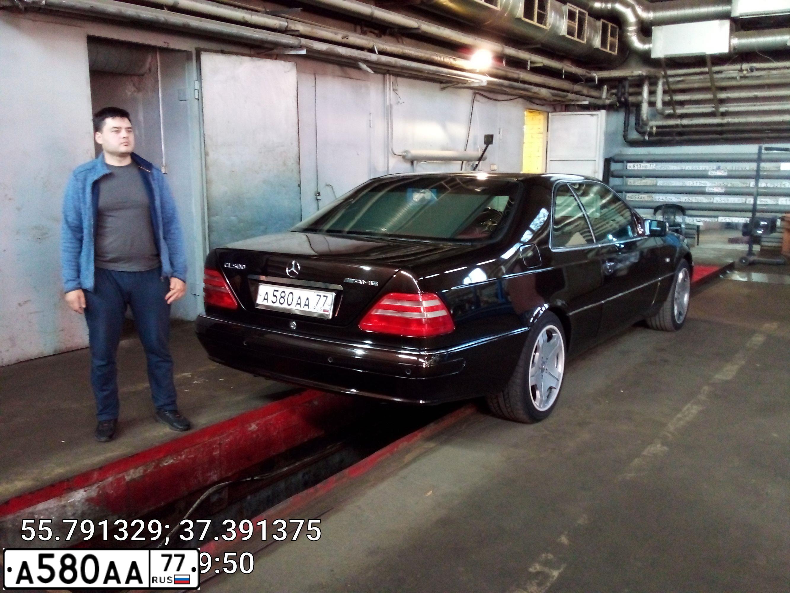 Фото автомобиля BENTLEY CONTINENTAL, 2004 — госномер Н533ОА797