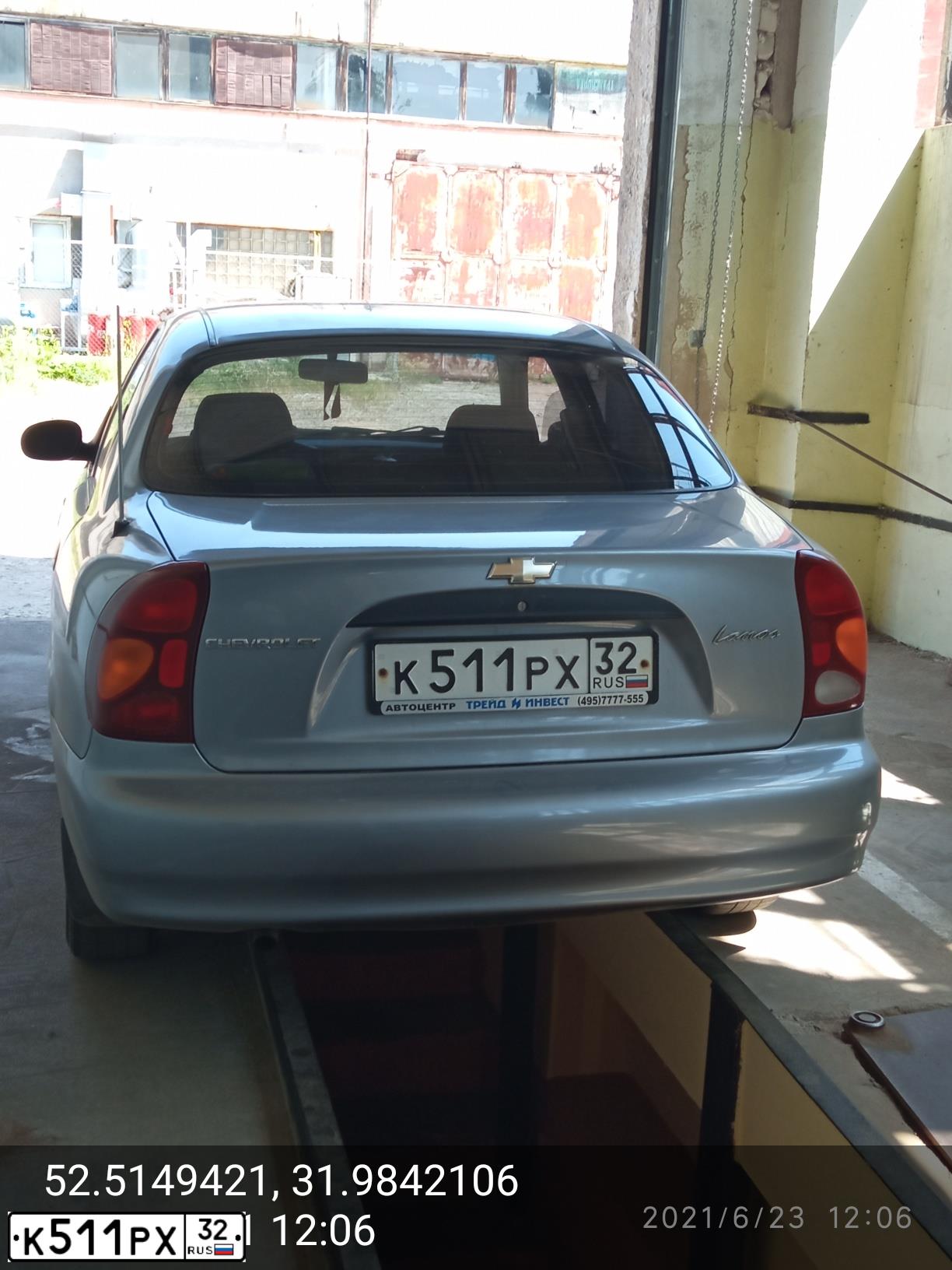 Фото автомобиля ZAZ LANOS, 2007 — госномер Е774УВ177. Цвет: СЕРЕБРИСТЫЙ