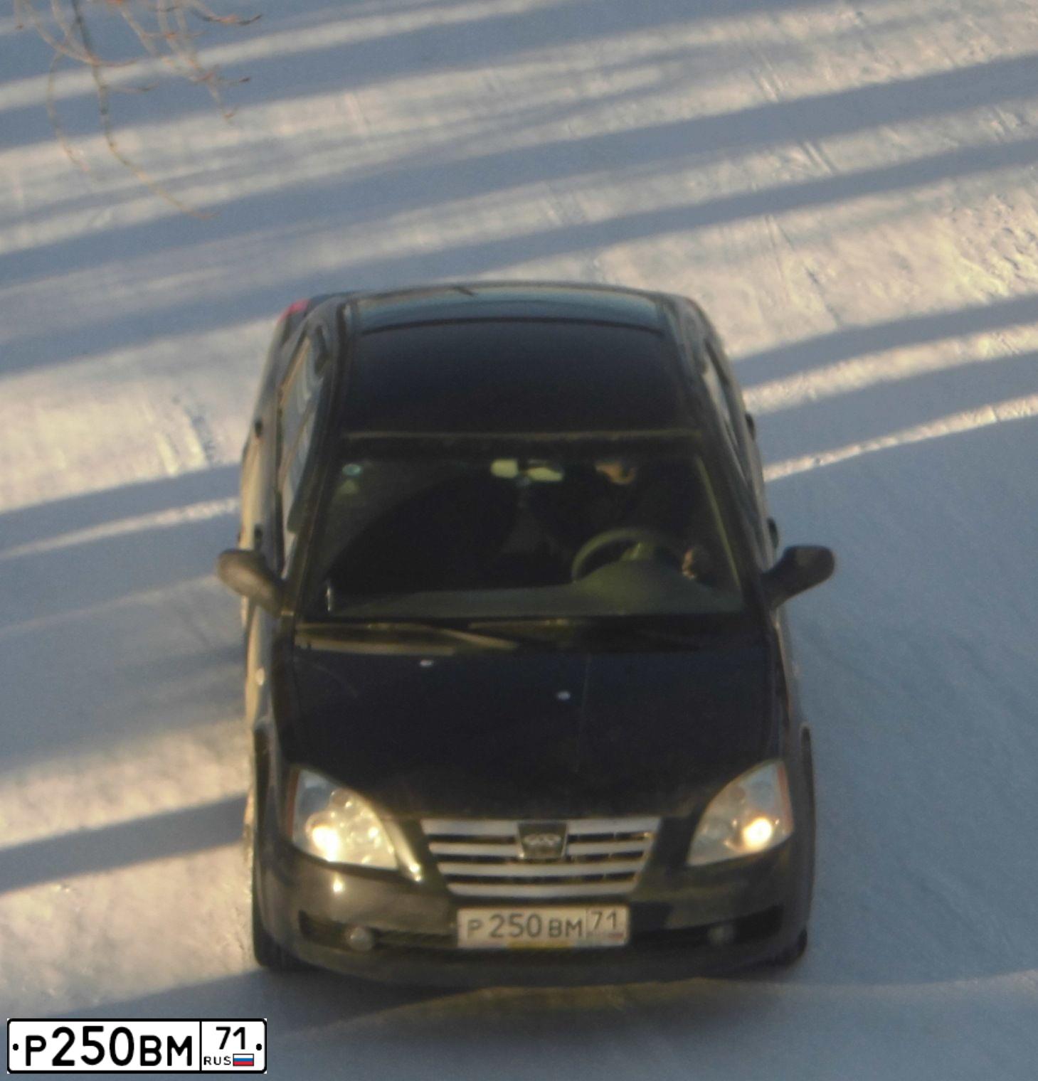 Фото автомобиля CHERY A21, 2007 — госномер Х185ВС71. Цвет: ЧЕРНЫЙ