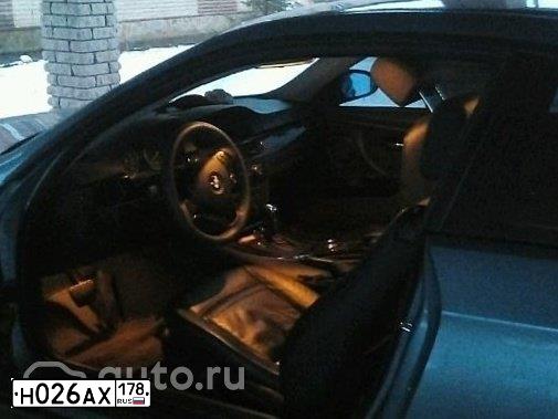 Фото автомобиля BMW SERIE 3, 2008 — госномер Н558КЕ10. Цвет: голубой