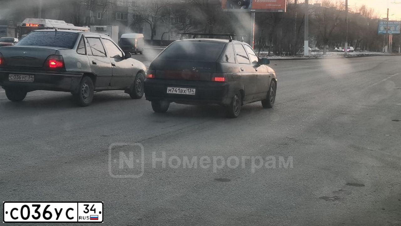Фото автомобиля DAEWOO NEXIA, 2006 — госномер С036УС34. Цвет: СЕРО ГОЛУБОЙ