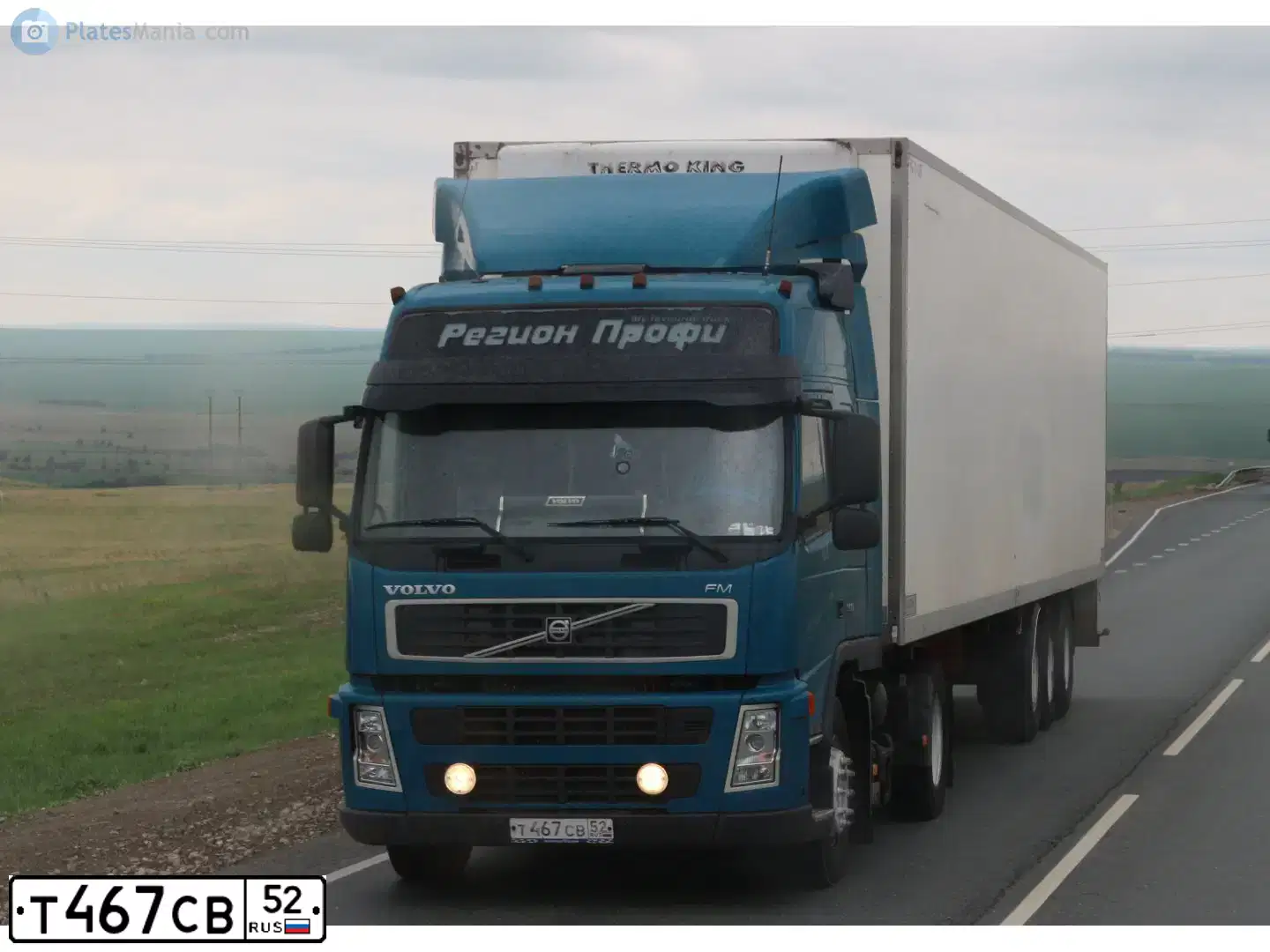 Фото автомобиля VOLVO FM9, 2007 — госномер Х390МО37