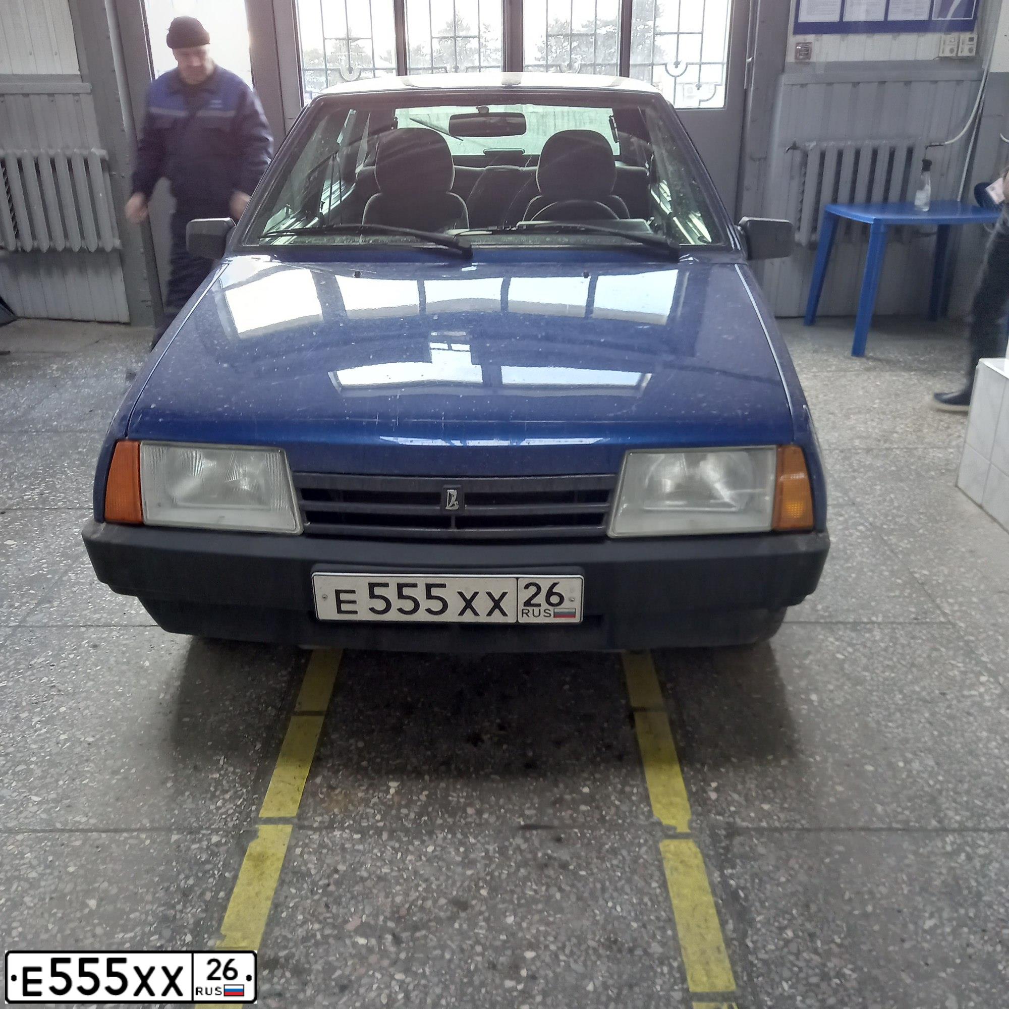 Фото автомобиля LADA 2109, 2004 — госномер Т776МР07. Цвет: СЕРЕБР.ЯРКО-СИНИЙ