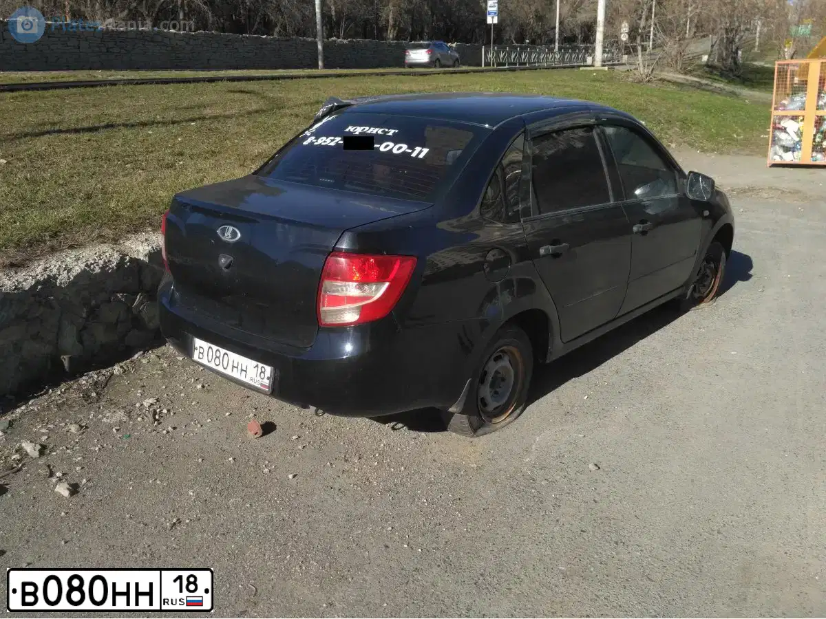 Фото автомобиля OPEL ZAFIRA, 2008 — госномер В080НН18. Цвет: СЕРЕБРИСТЫЙ