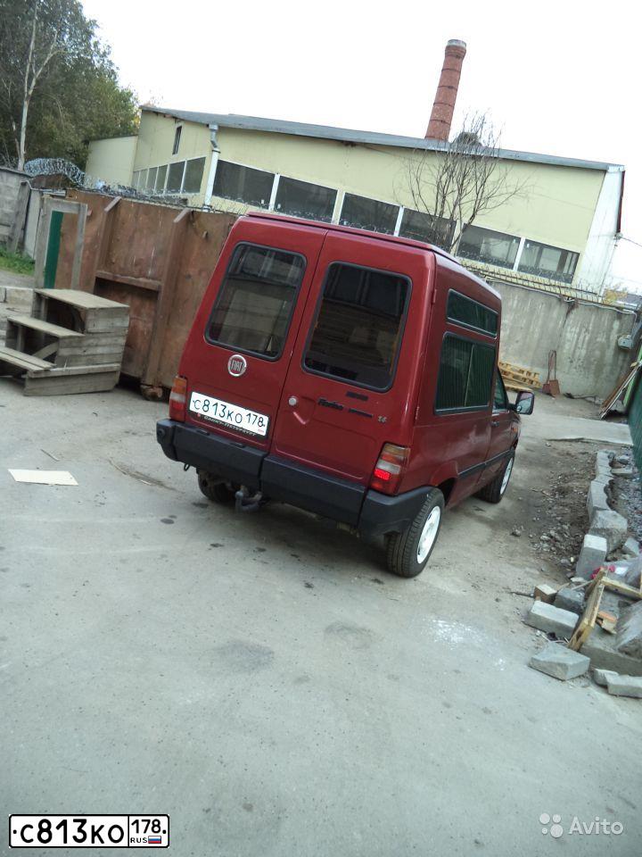 Фото автомобиля FIAT FIORINO, 1999 — госномер С813КО178. Цвет: ВИШНЕВО-КРАСНЫЙ