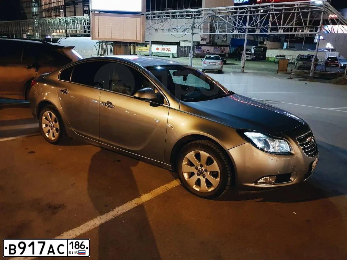 Фото автомобиля OPEL INSIGNIA NB, 2012 — госномер А130ЕА172. Цвет: СЕРЫЙ
