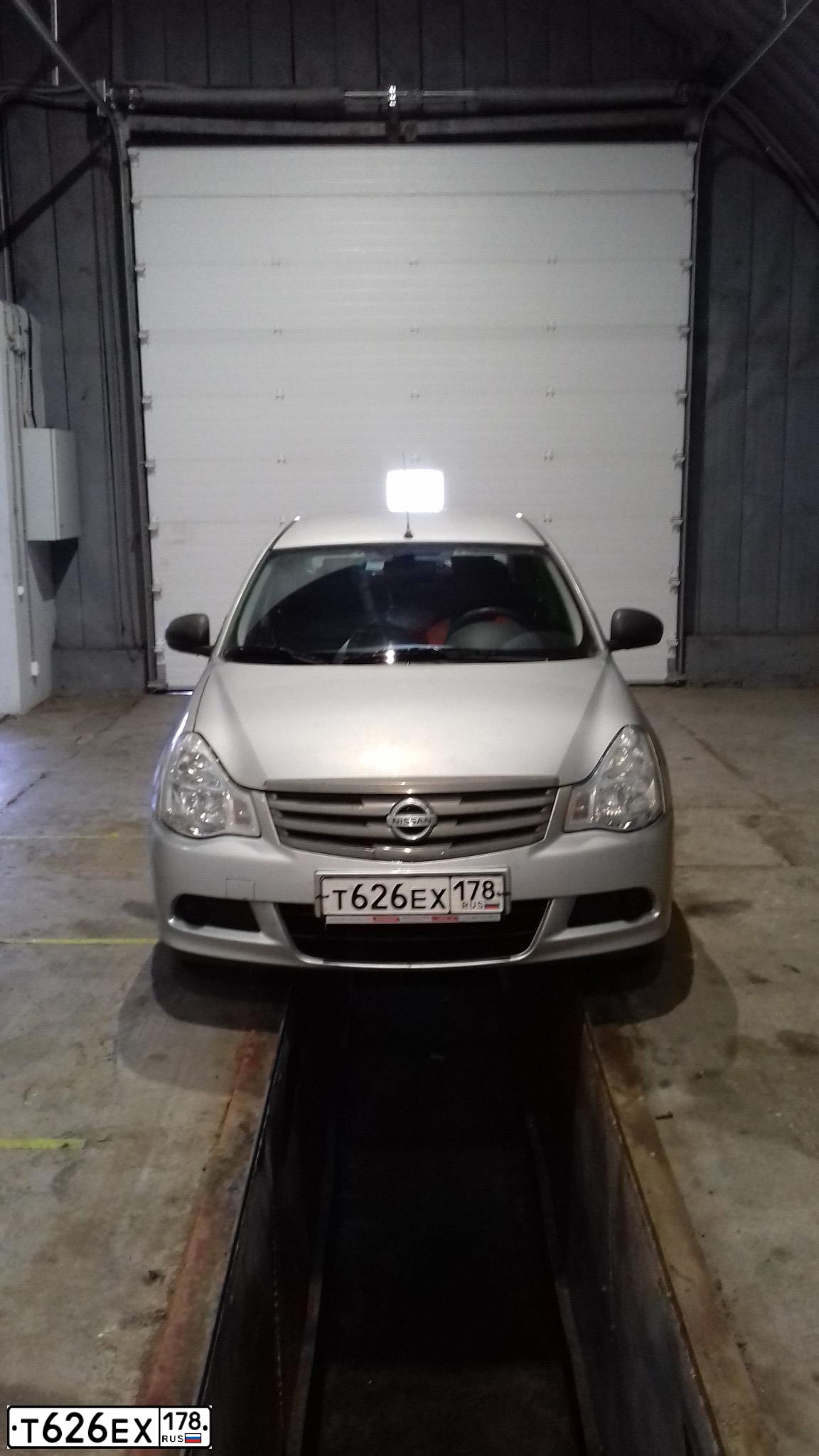 Фото автомобиля NISSAN ALMERA /AVTOVAZ/, 2014 — госномер Т626ЕХ178. Цвет: СЕРЕБРИСТЫЙ