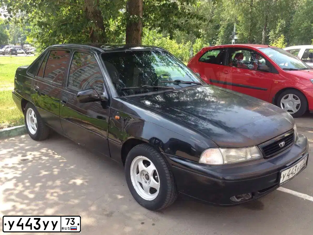 Фото автомобиля LADA 2109 SAMARA, 1997 — госномер У443УУ73. Цвет: ЗЕЛЕНЫЙ