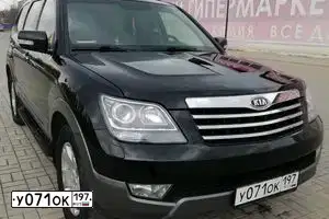 Фото автомобиля KIA MOHAVE / BORREGO, 2011 — госномер А189АС761. Цвет: ЧЕРНЫЙ
