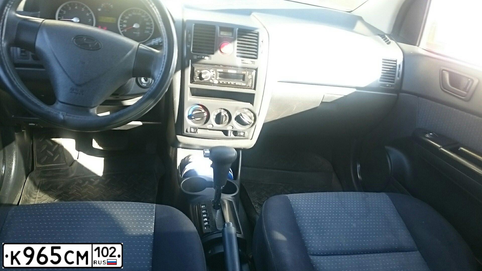 Фото автомобиля HYUNDAI GETZ, 2007 — госномер К965СМ102. Цвет: Красный