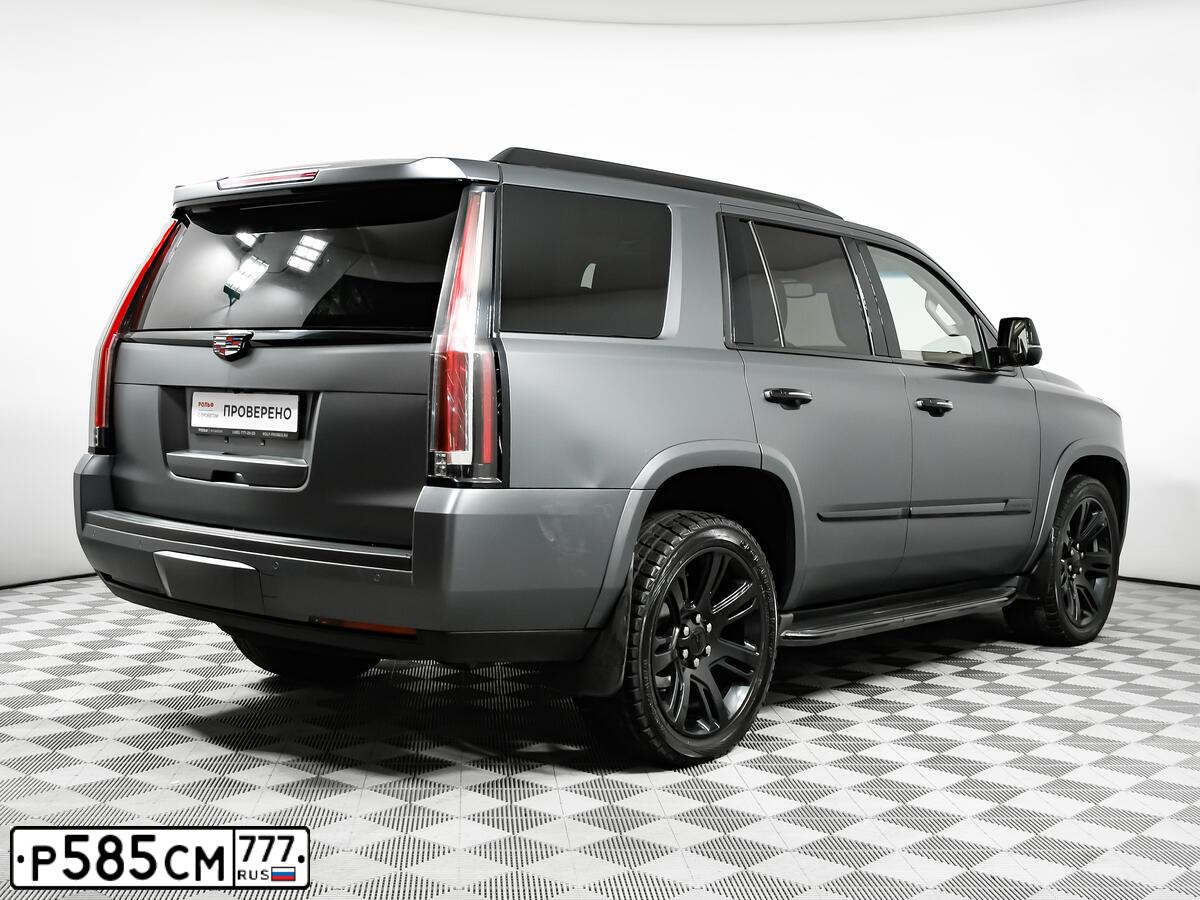 Фото автомобиля CADILLAC ESCALADE, 2016 — госномер Т689ЕР180