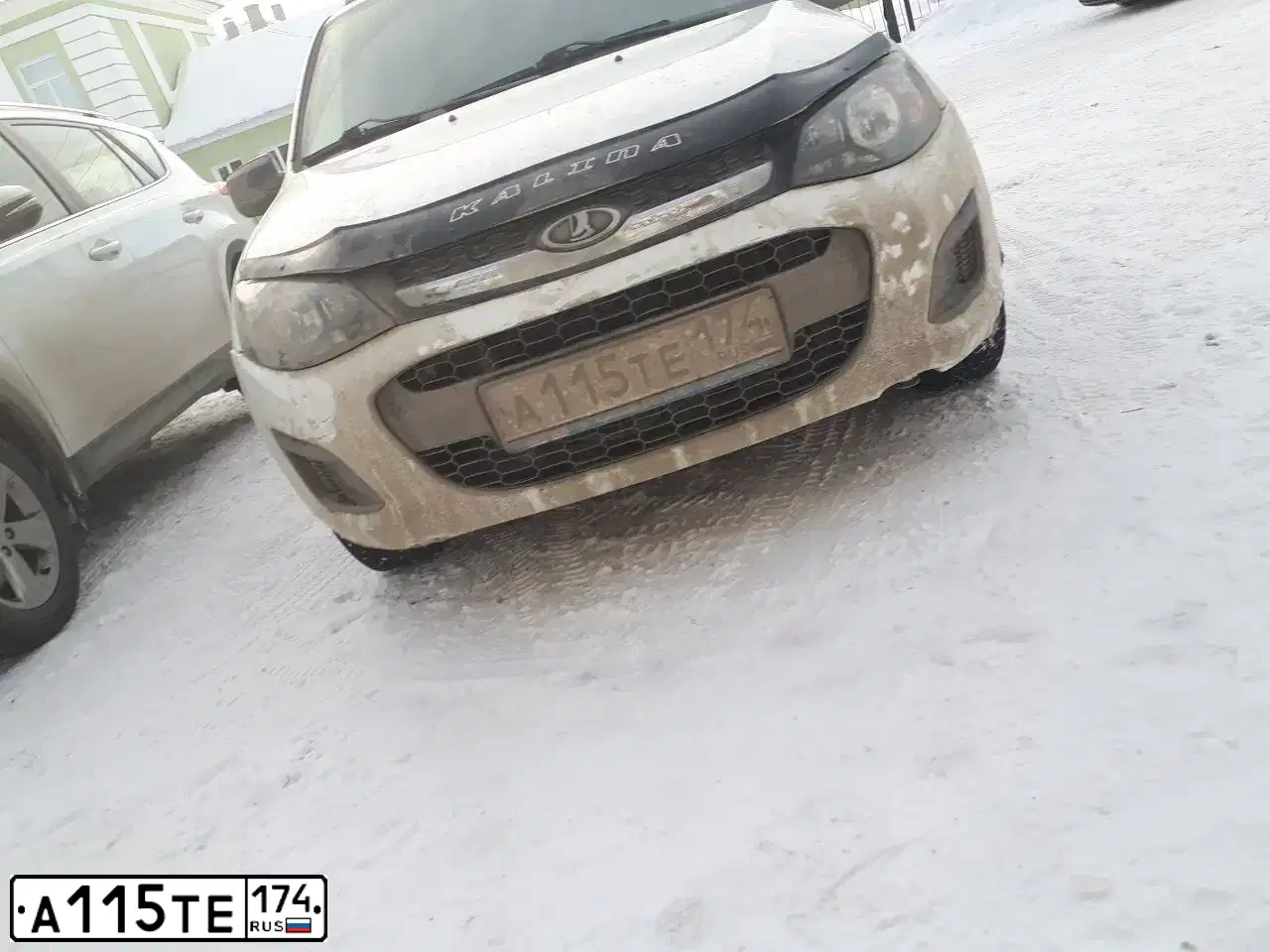 Фото автомобиля LADA 2115 SAMARA, 2004 — госномер А115ТЕ74. Цвет: Серебристо-Желтый