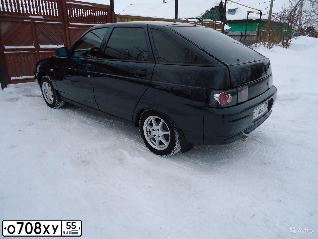 Фото автомобиля LADA 2112 LADA, 2006 — госномер М458НО55. Цвет: ЧЕРНЫЙ