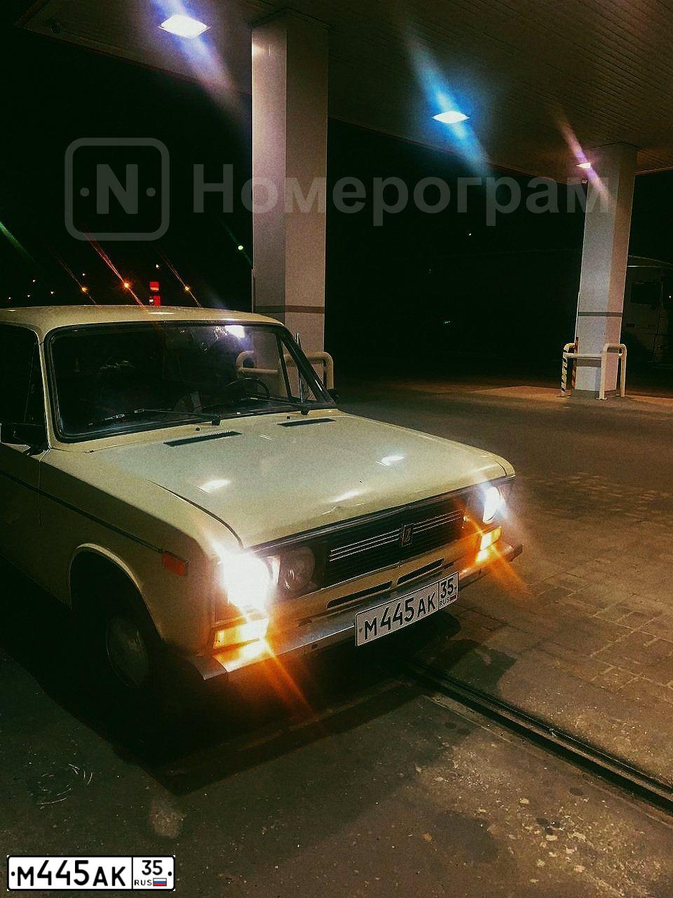 Фото автомобиля LADA 2106, 1997 — госномер М445АК35. Цвет: ЧАЙНАЯ РОЗА