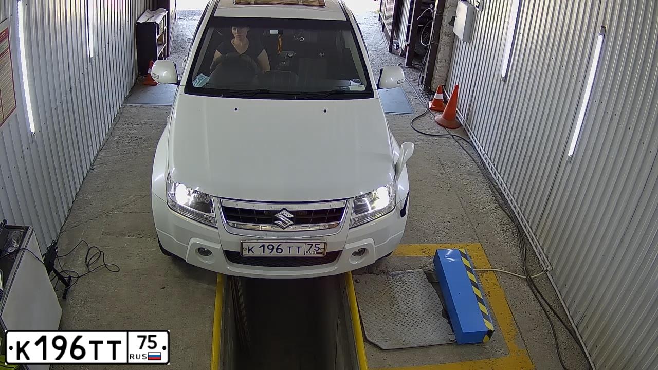 Фото автомобиля SUZUKI ESCUDO, 2007 — госномер В286НМ138
