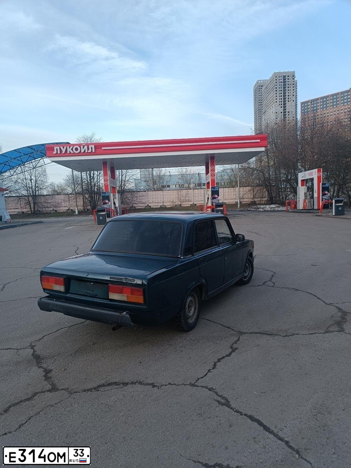 Фото автомобиля LADA 2107, 2007 — госномер А605ВА105