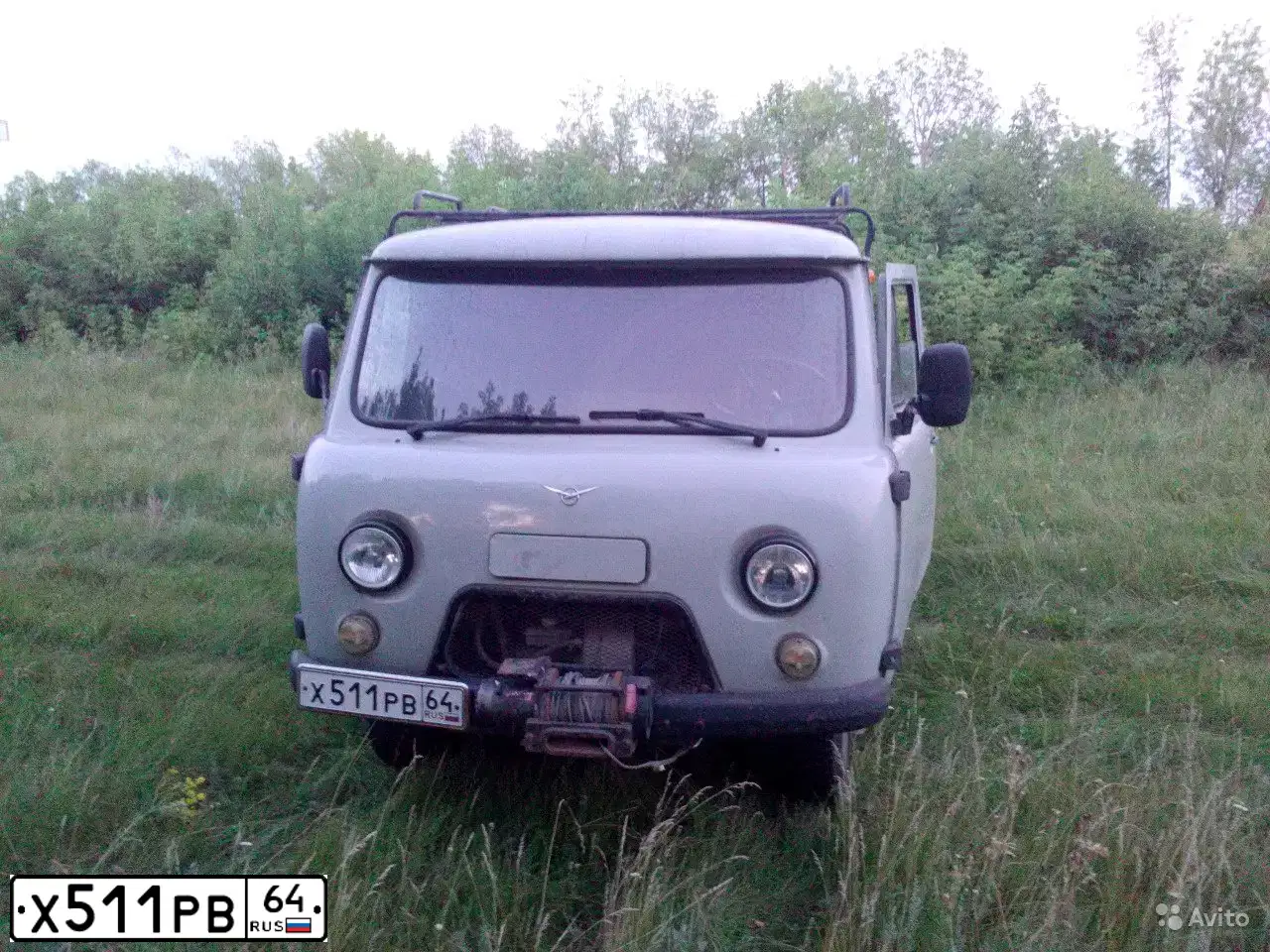 Фото автомобиля UAZ 3741, 2007 — госномер Х511РВ64. Цвет: БЕЛАЯ НОЧЬ