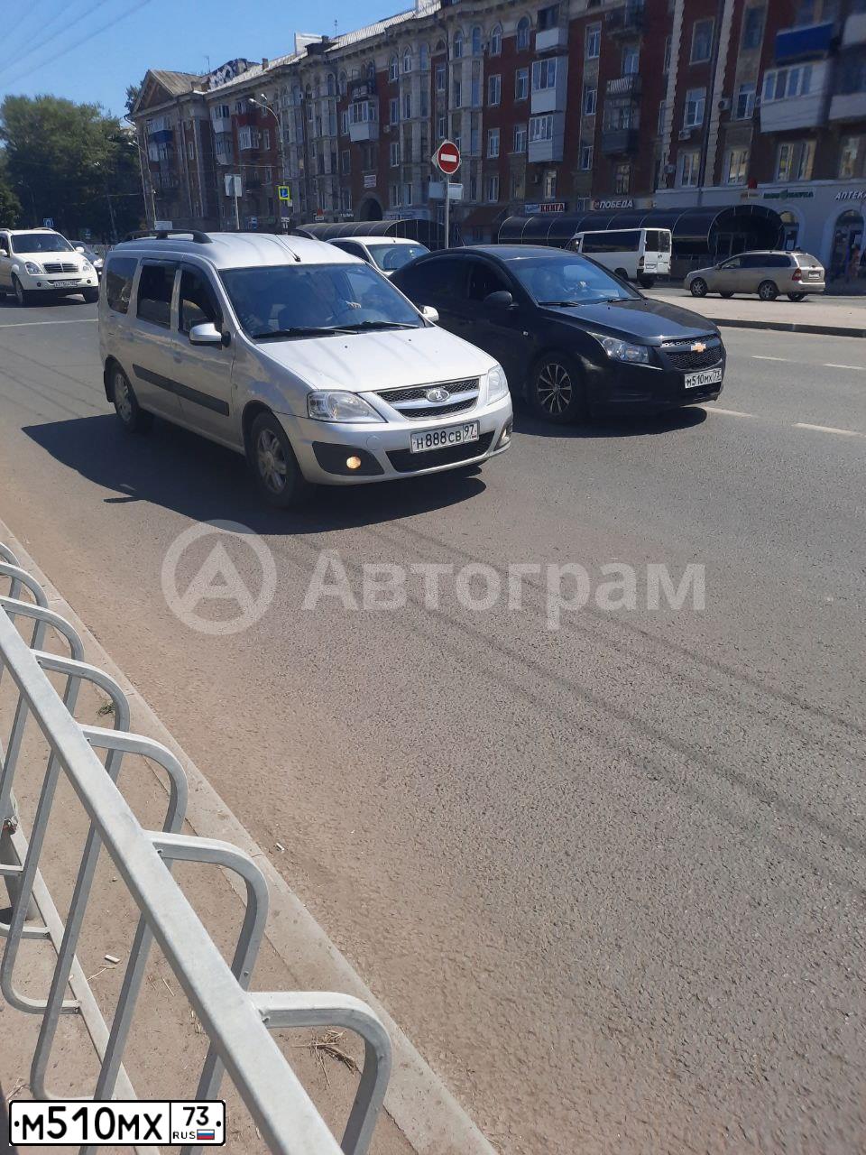 Фото автомобиля CHEVROLET CRUZE, 2012 — госномер М510МХ73. Цвет: ЧЕРНЫЙ МЕТАЛИК
