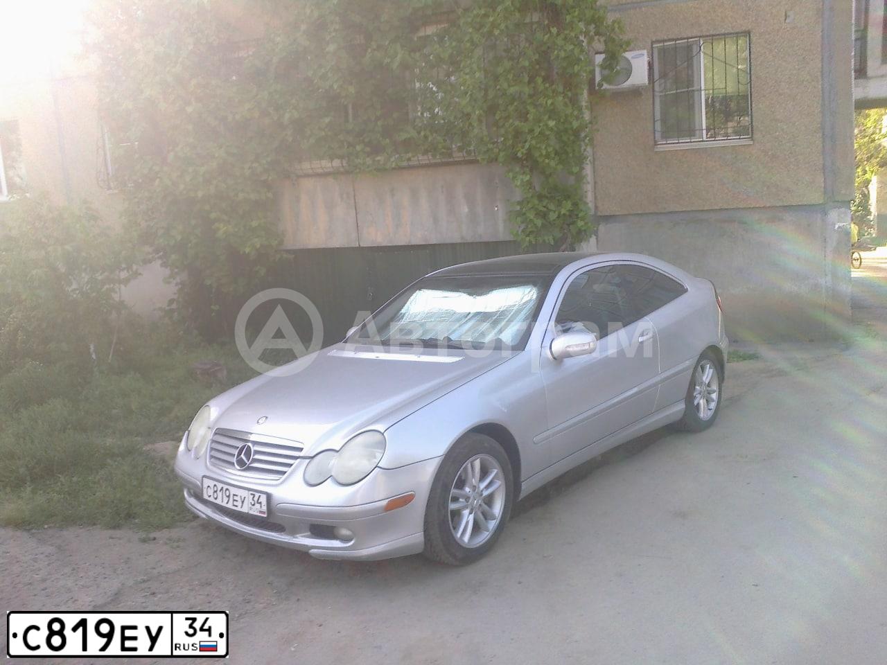 Фото автомобиля MERCEDES-BENZ C-CLASS, 2002 — госномер М730ВС761
