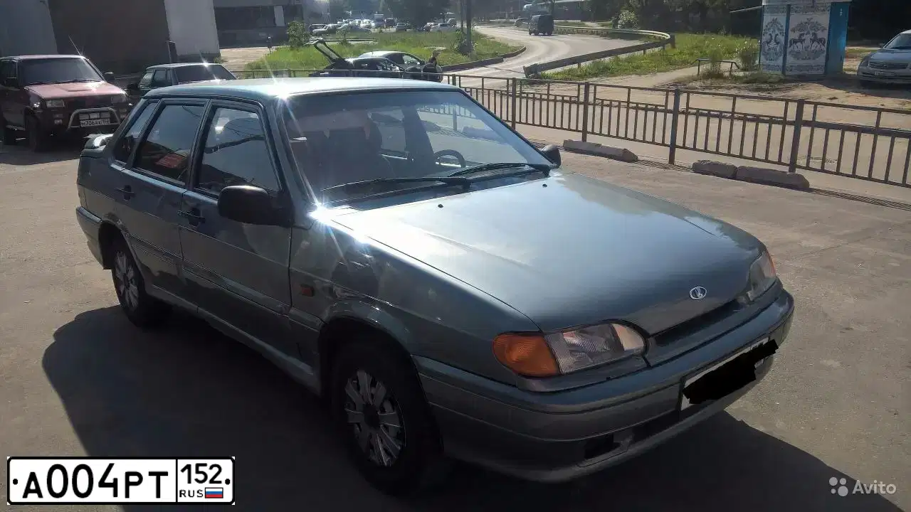 Фото автомобиля SUBARU FORESTER, 2008 — госномер А004РТ152. Цвет: ЧЕРНЫЙ