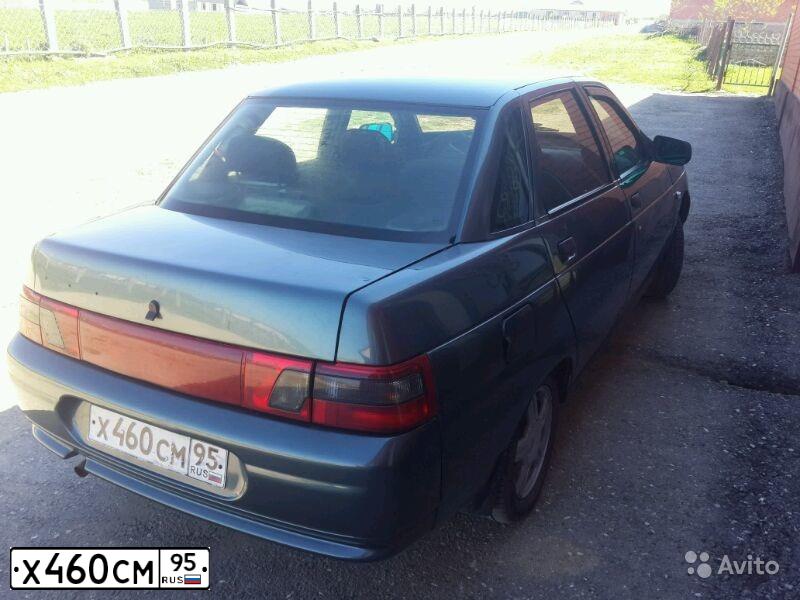 Фото автомобиля LADA 2110 LADA, 2007 — госномер К502МО30. Цвет: СЕРО-СИНЕ-ЗЕЛЕНЫЙ