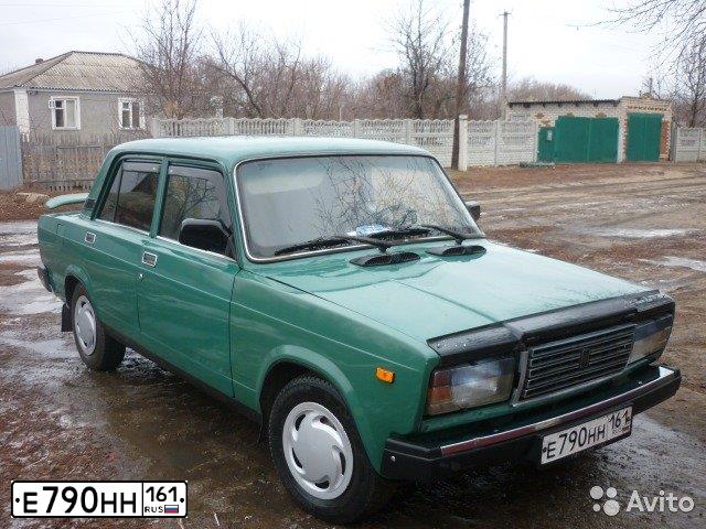 Фото автомобиля LADA 2107, 2003 — госномер Е790НН61. Цвет: Белый