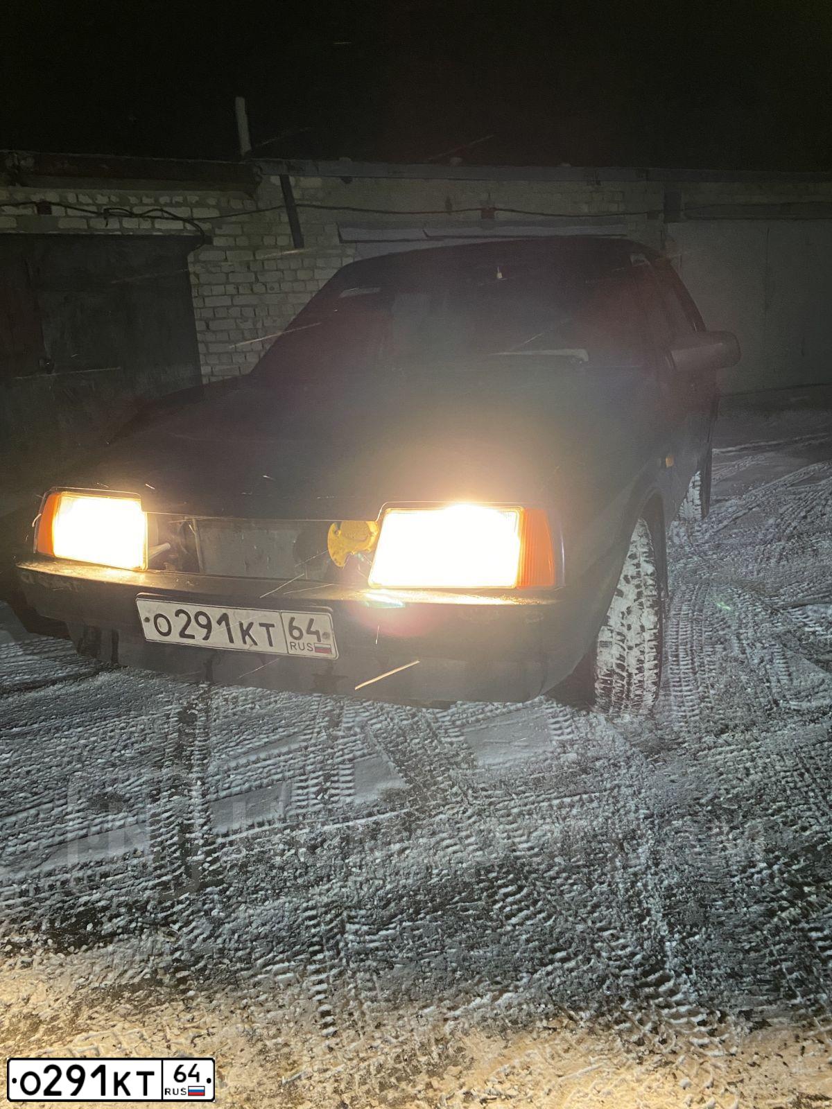 Фото автомобиля LADA 2109 SAMARA, 2001 — госномер О291КТ64. Цвет: ФИОЛЕТОВЫЙ