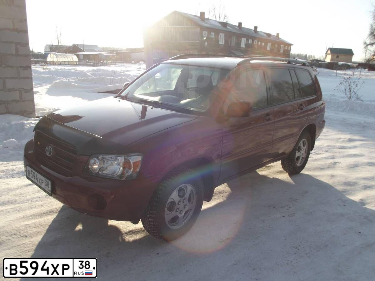 Фото автомобиля TOYOTA HIGHLANDER, 2004 — госномер В594ХР38