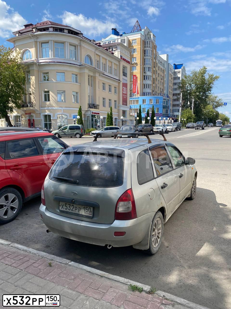 Фото автомобиля LADA 1117 KALINA, 2008 — госномер Х532РР150. Цвет: СЕРЕБРИСТЫЙ
