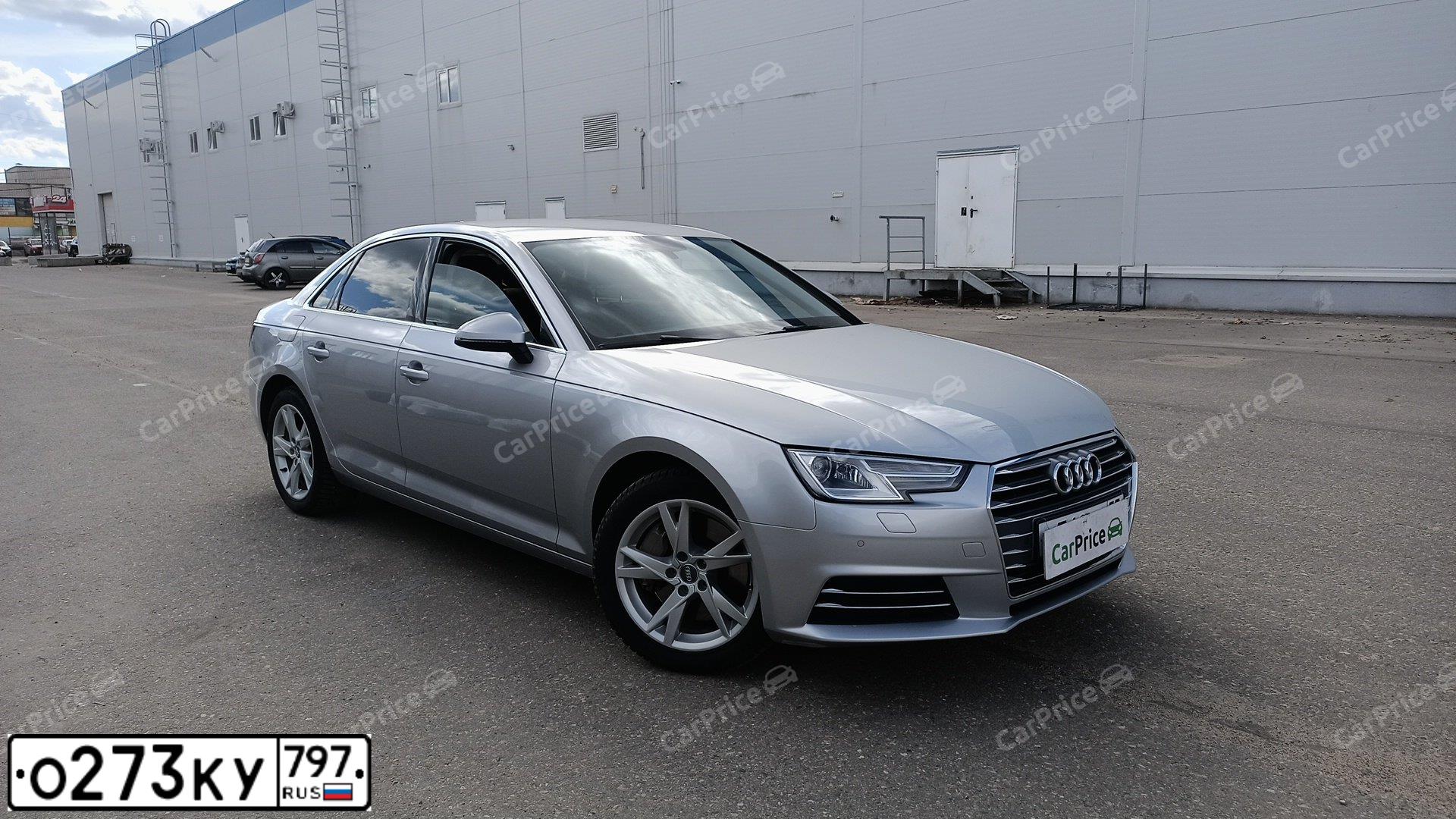Фото автомобиля AUDI A4, 2018 — госномер А782ХМ33
