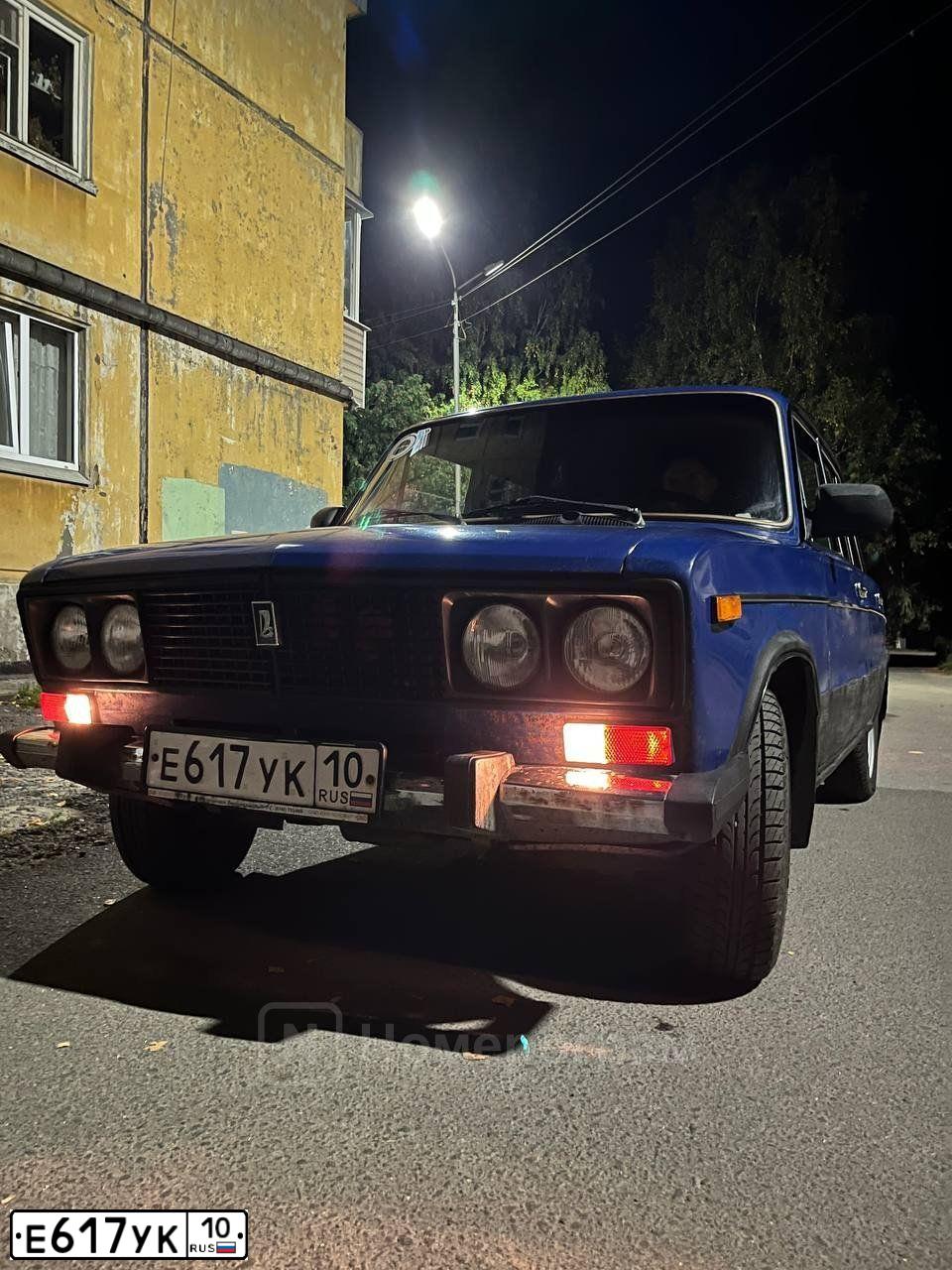 Фото автомобиля LADA 2106, 2005 — госномер Е617УК10. Цвет: КАЛИПСО