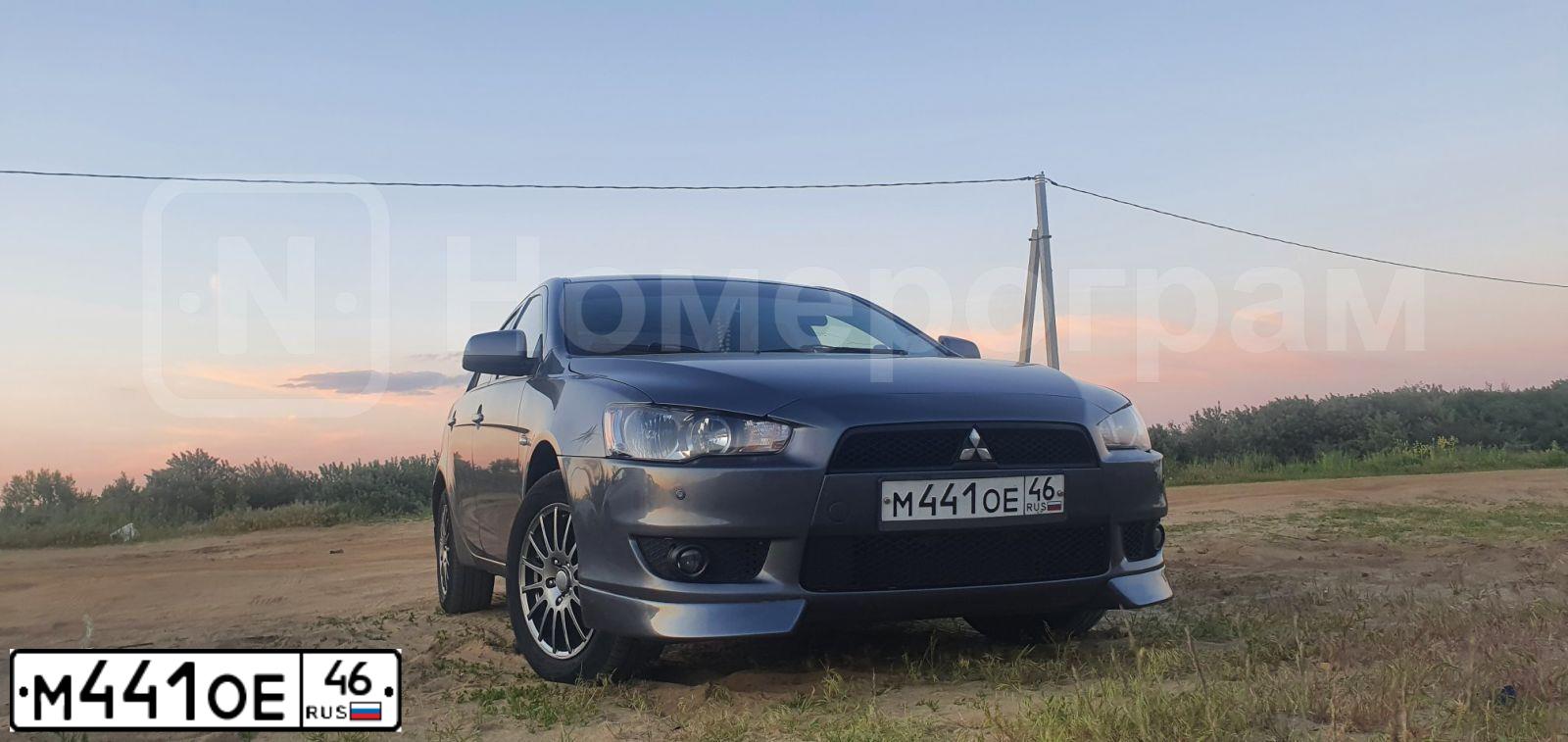 Фото автомобиля LADA 1119 KALINA, 2011 — госномер М441ОЕ46. Цвет: Темно-серый металлик
