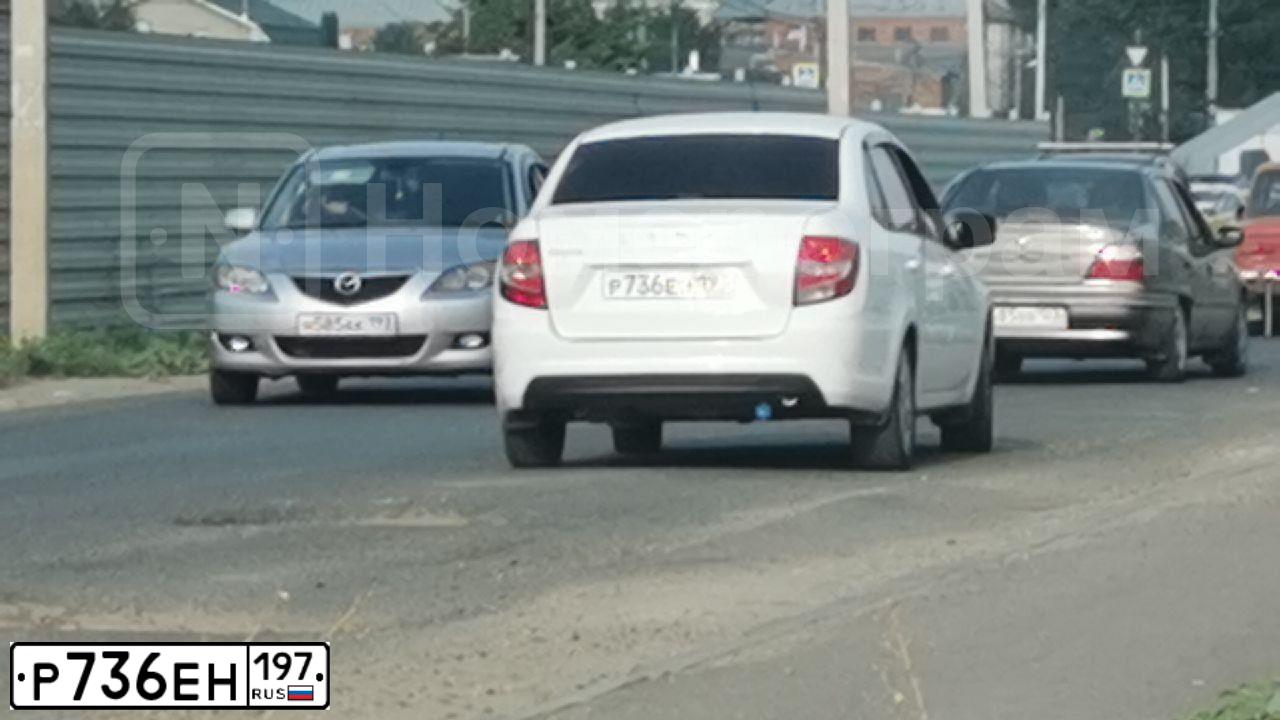 Фото автомобиля TAGAZ SONATA, 2010 — госномер Р736ЕН197. Цвет: СЕРЫЙ