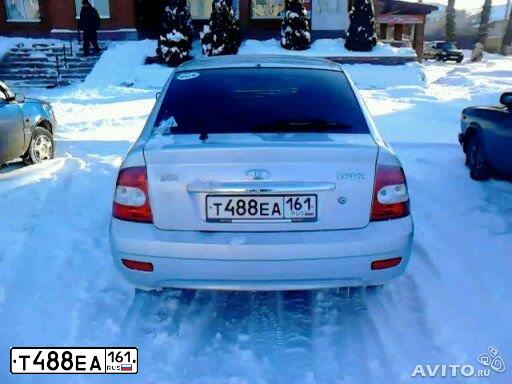 Фото автомобиля LADA PRIORA, 2008 — госномер С293ВХ180. Цвет: Светло-серебристый металик