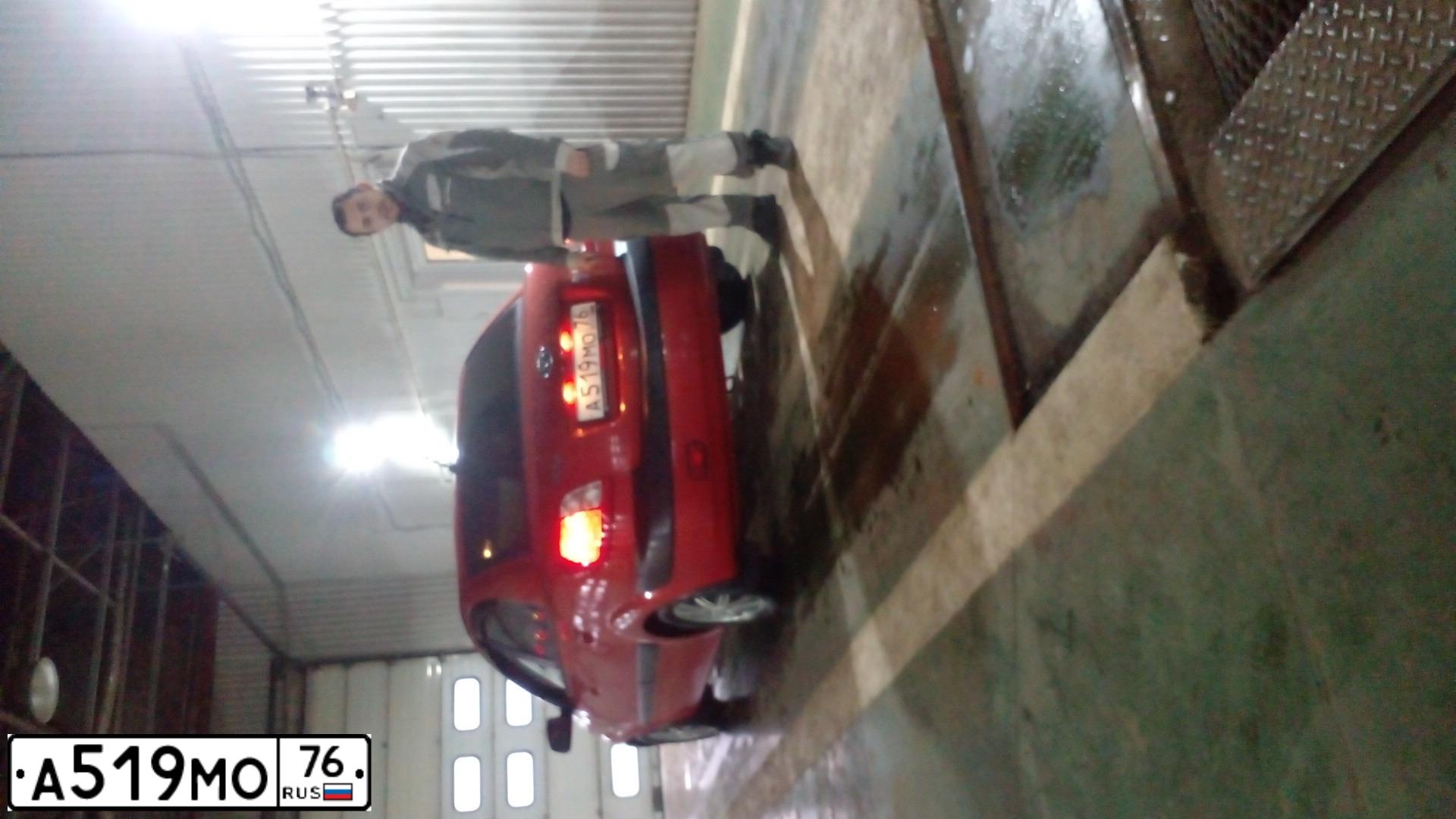 Фото автомобиля KIA RIO, 2007 — госномер А519МО76. Цвет: Красный