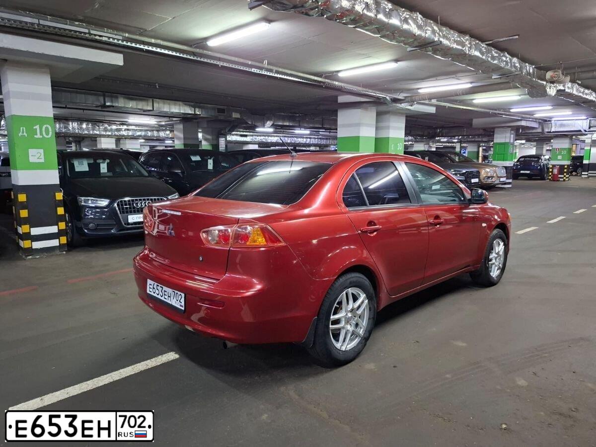 Фото автомобиля MITSUBISHI LANCER, 2008 — госномер Т774ТХ797