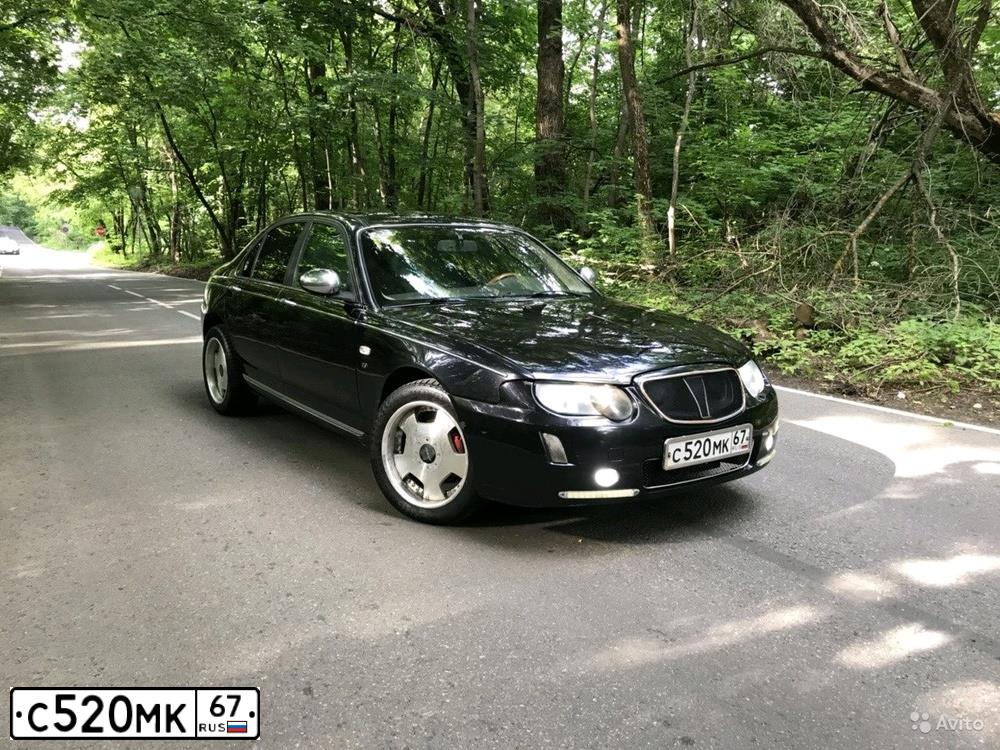Фото автомобиля ROVER 75, 2004 — госномер С520МК67. Цвет: ЧЕРНЫЙ