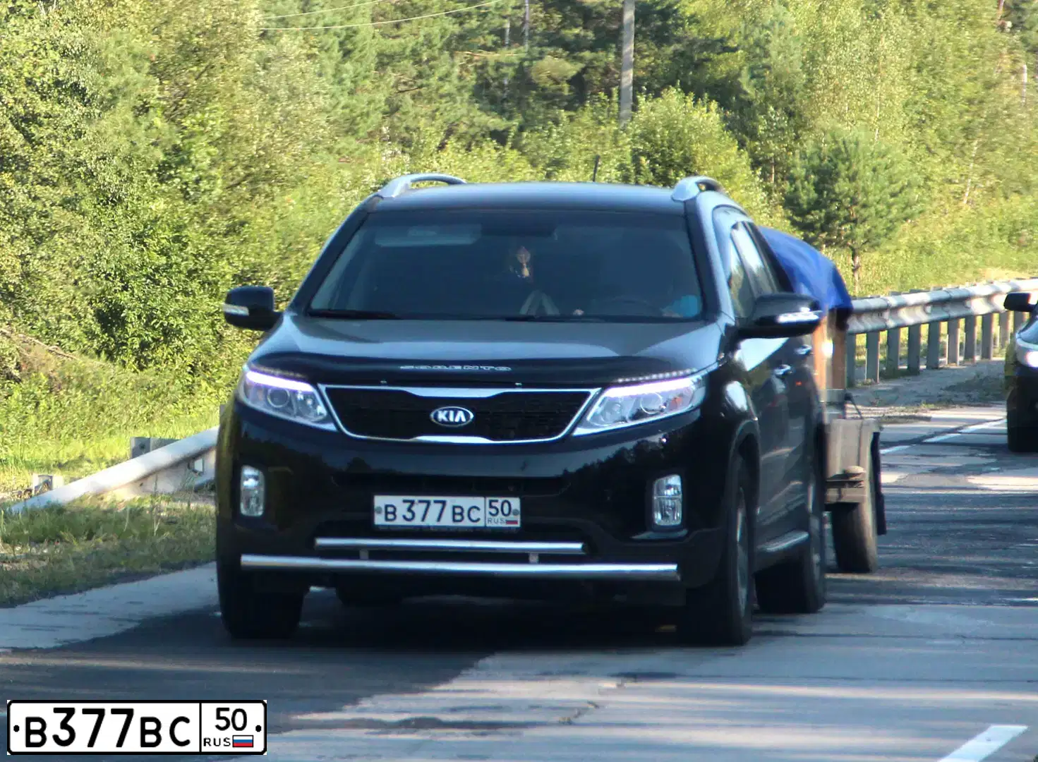 Фото автомобиля LADA 2109 SAMARA, 1995 — госномер В377ВС50. Цвет: КРАСНЫЙ